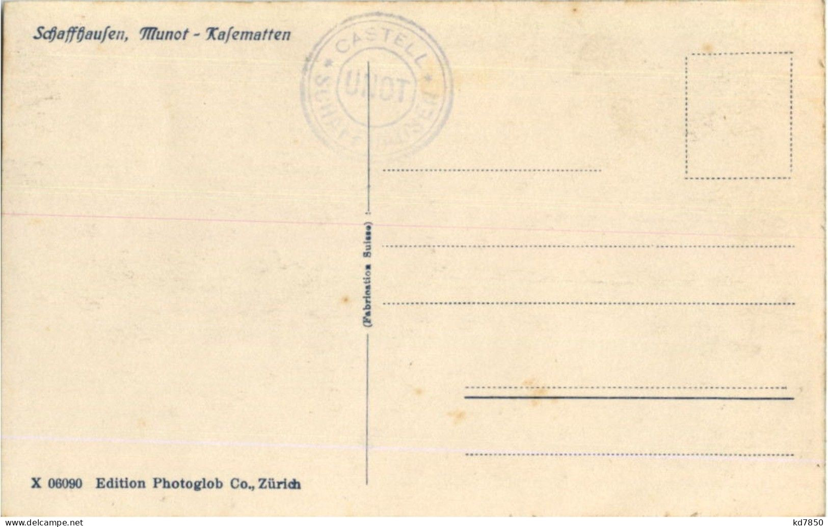 Schaffhausen - Munot - Schaffhouse