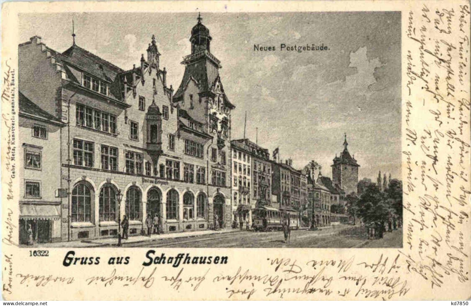 Gruss Aus Schaffhausen - Neues Postgebäude - Schaffhouse