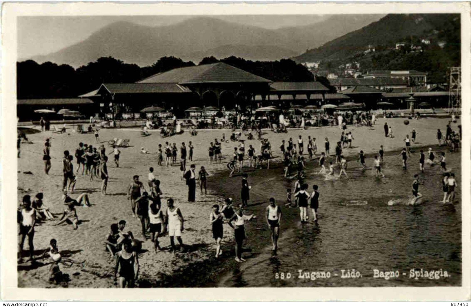 Lugano - Lido - Bagno Spiaggia - Lugano