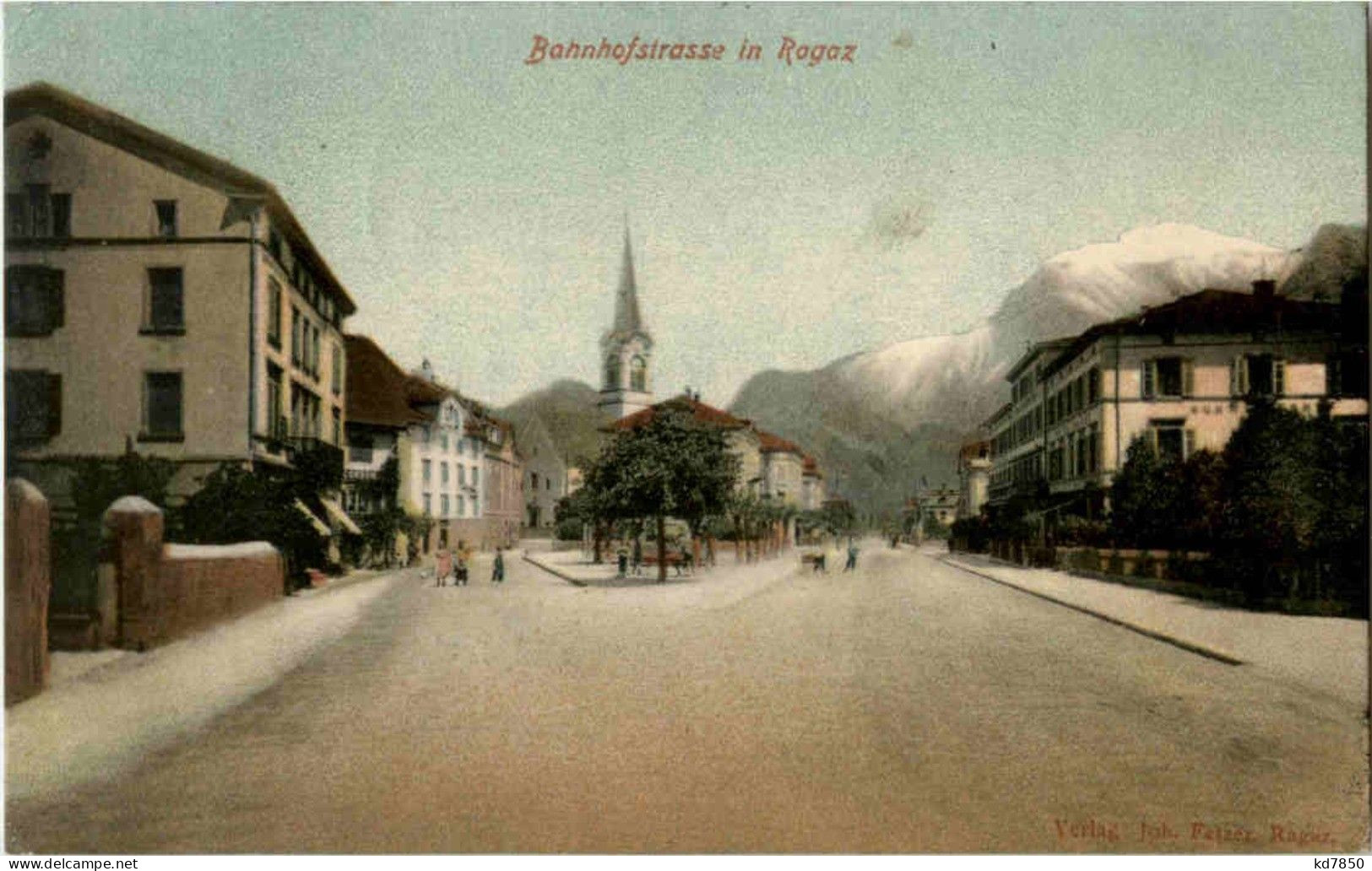 Ragaz - Bahnhofstrasse - Bad Ragaz