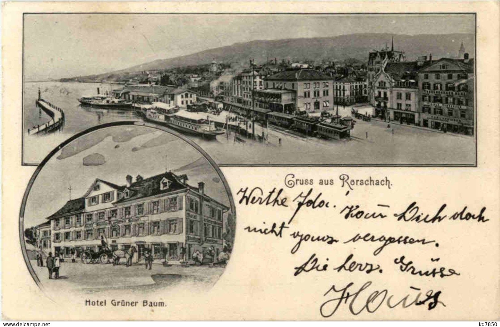 Gruss Aus Rorschach - Hotel Grüner Baum - Rorschach