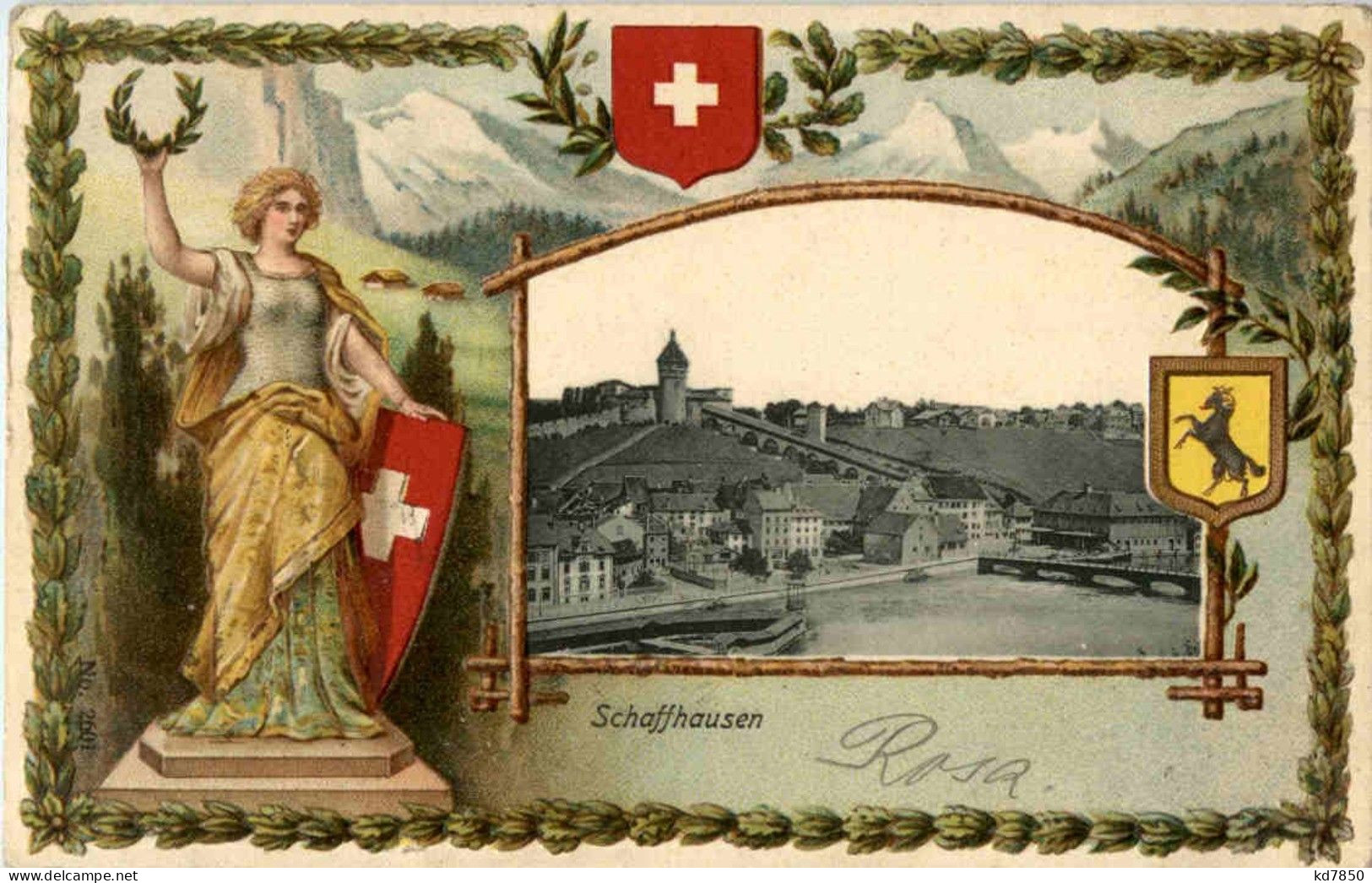 Schaffhausen - Litho - Schaffhouse