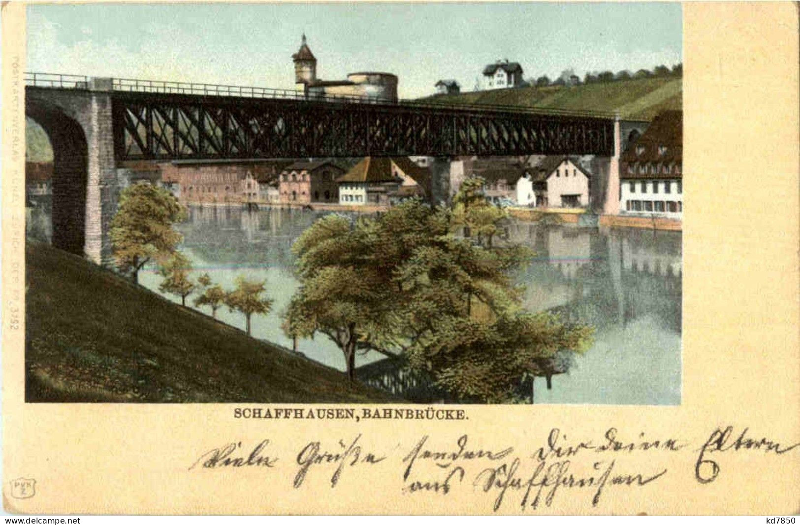 Schaffhausen - Bahnbrücke - Schaffhouse