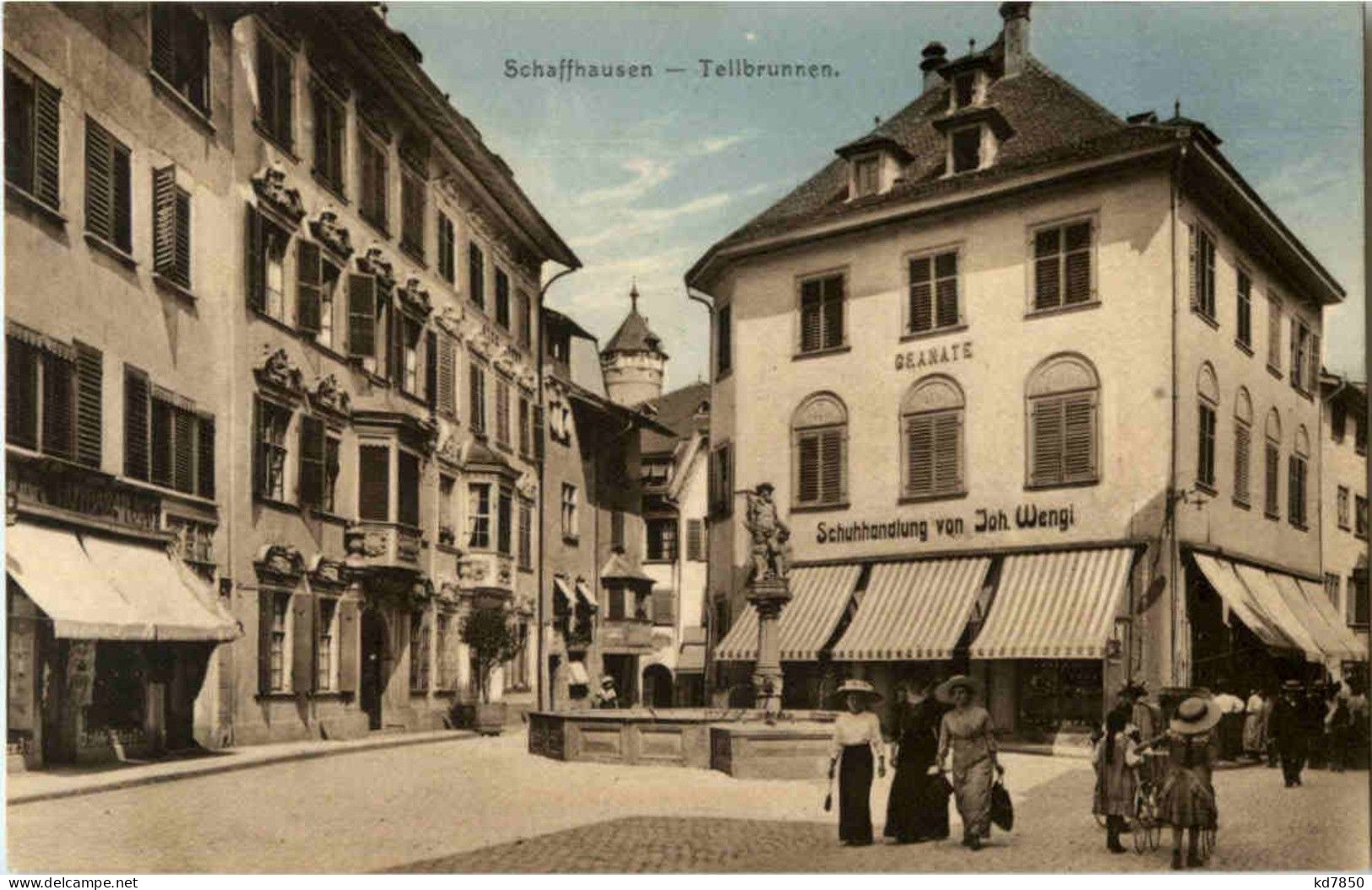 Schaffhausen - Tellbrunnen - Schaffhouse