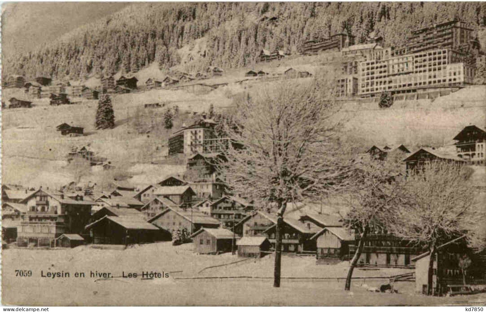 Leysin En Hiver - Leysin