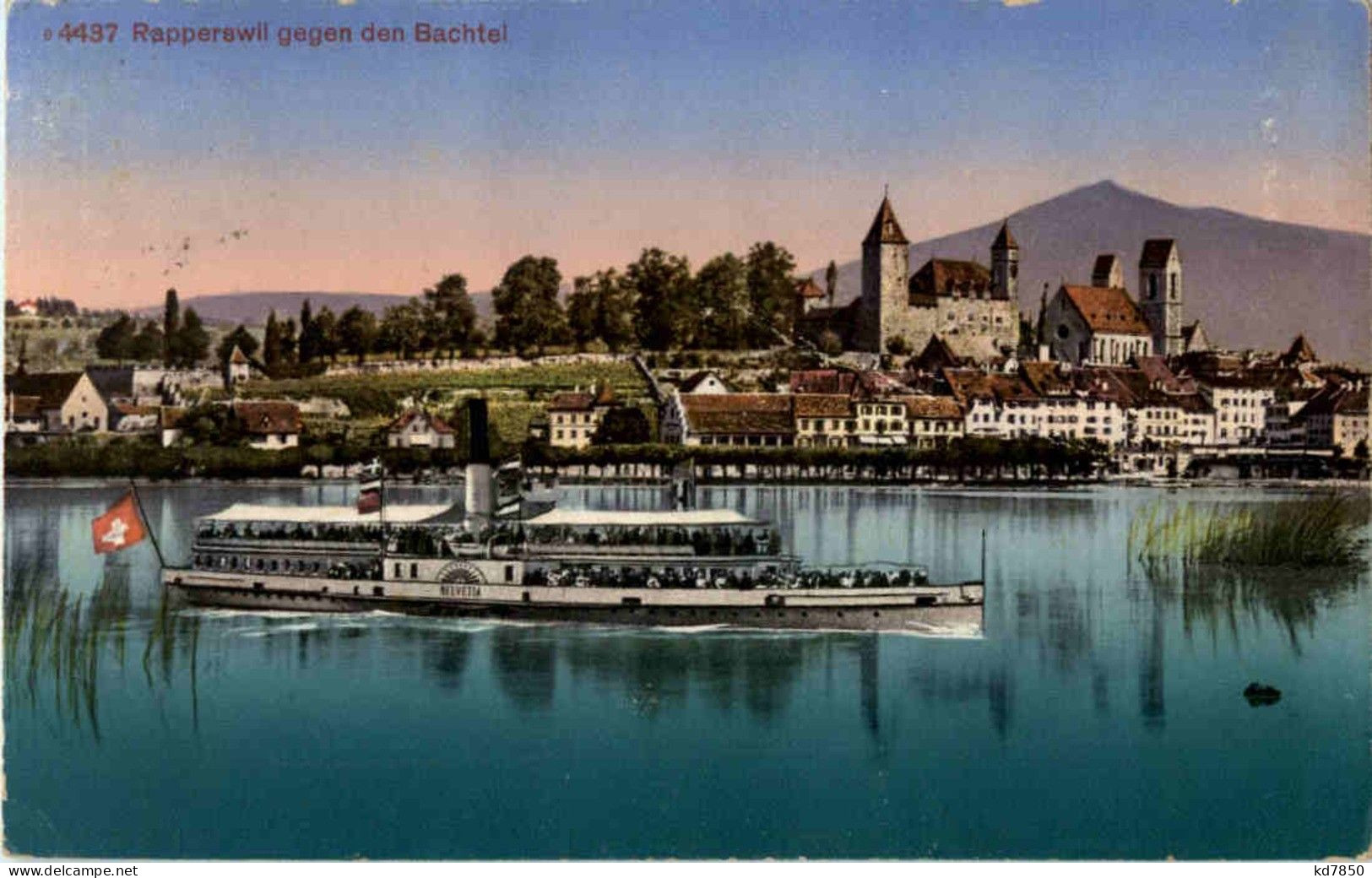 Rapperswil Mit Danmpfer Helvetia - Rapperswil-Jona