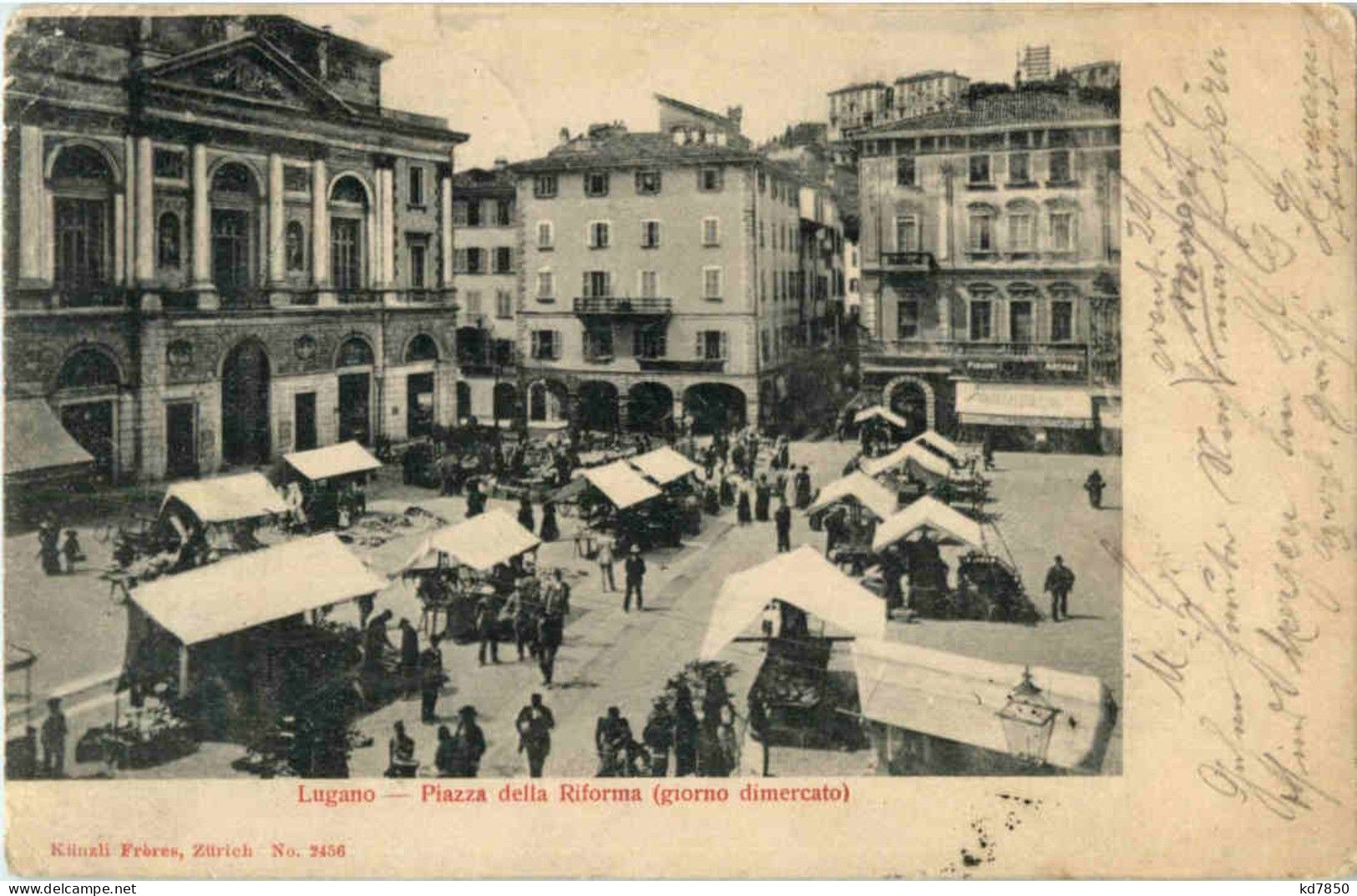 Lugano - Piazza Della Riforma - Lugano