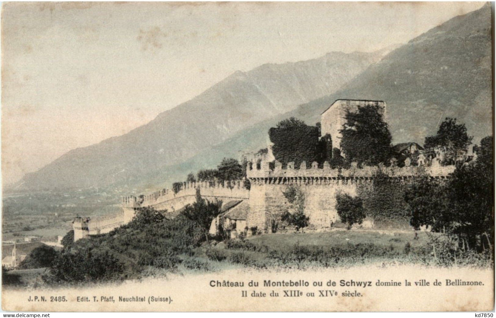 Chateau Du Montebello Ou De Schwyz - Schwytz