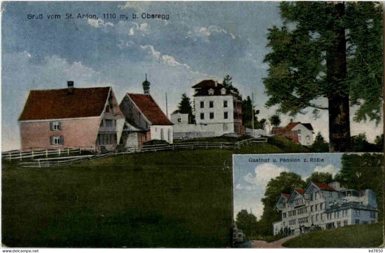 Gruss Vom St. Anton - Oberegg - Hotel Alpenhof - Oberegg