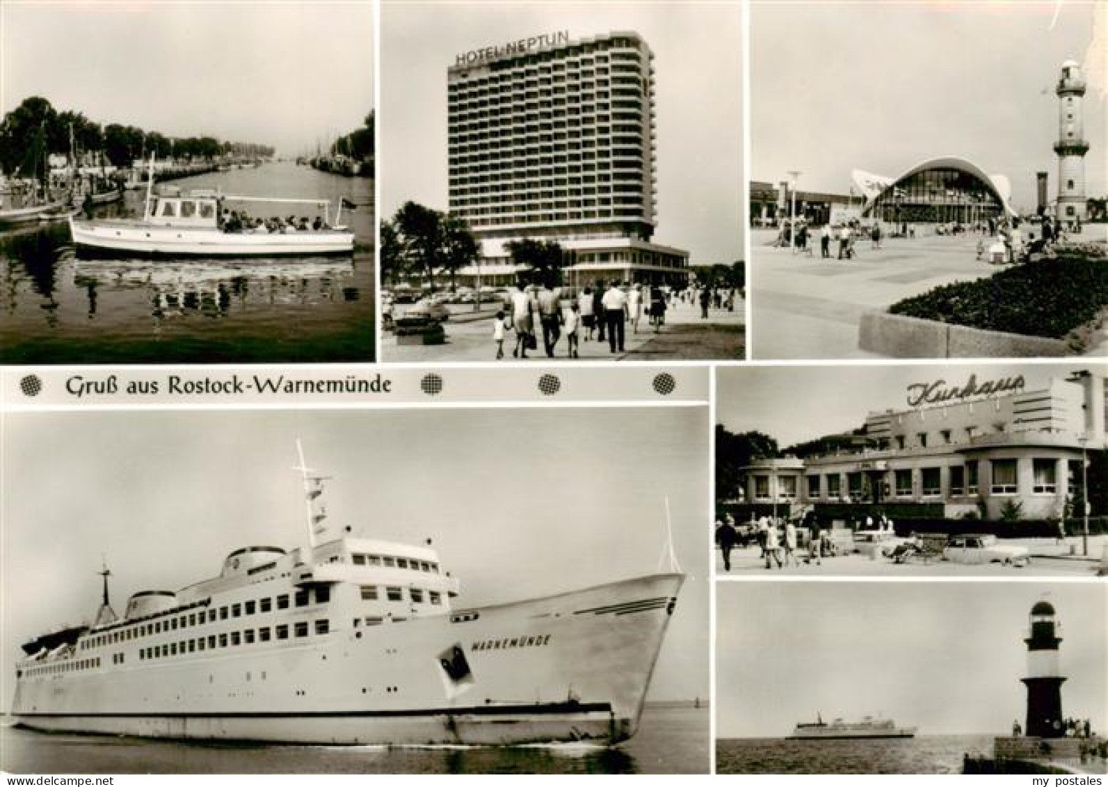 73901163 Warnemuende Ostseebad Am Alten Strom Hotel Neptun Gaststaette Teepott U - Rostock