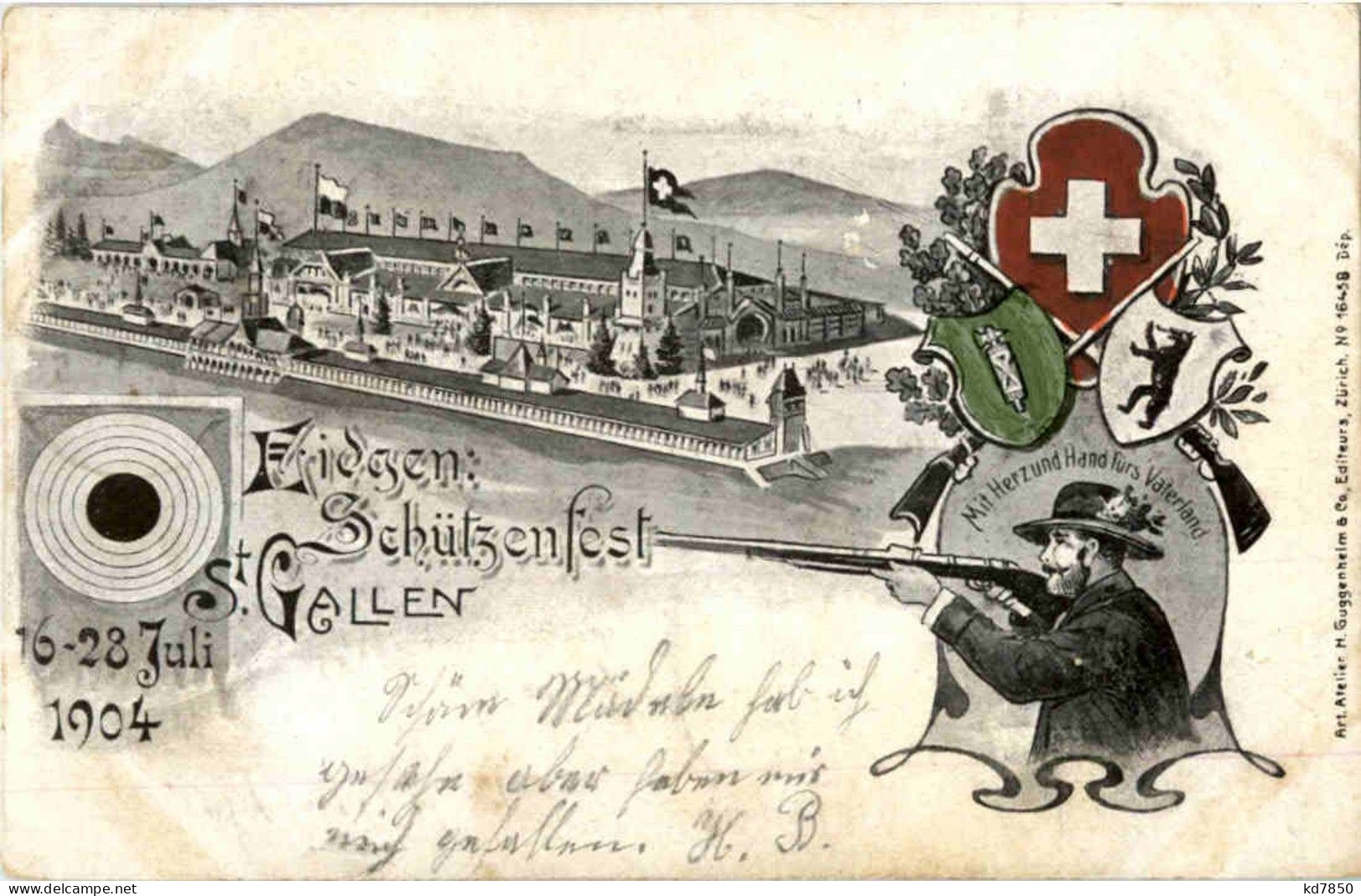 St. Gallen - Eidgen. Schützenfest - St. Gallen