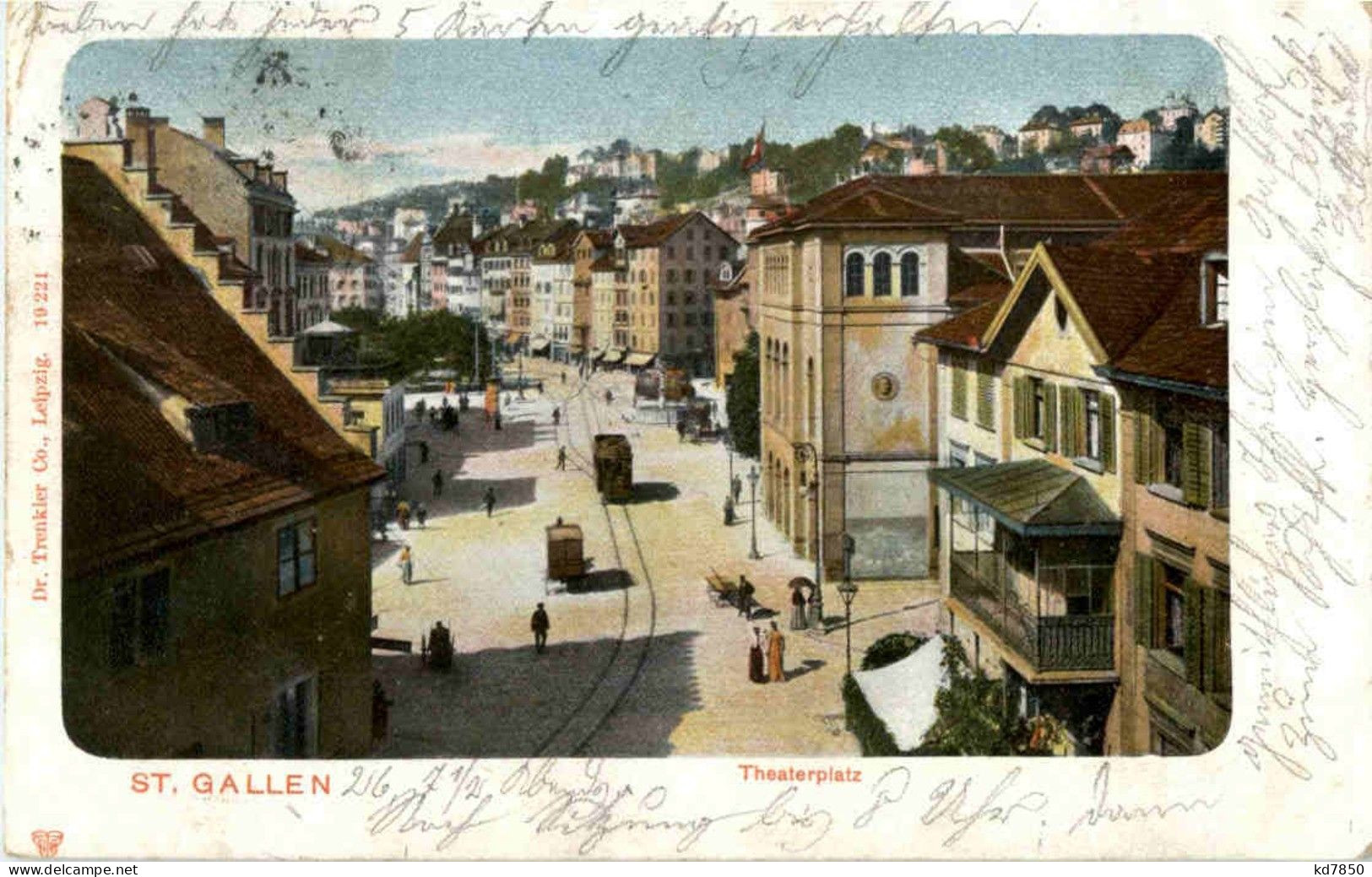 St. Gallen - Theaterplatz - Saint-Gall