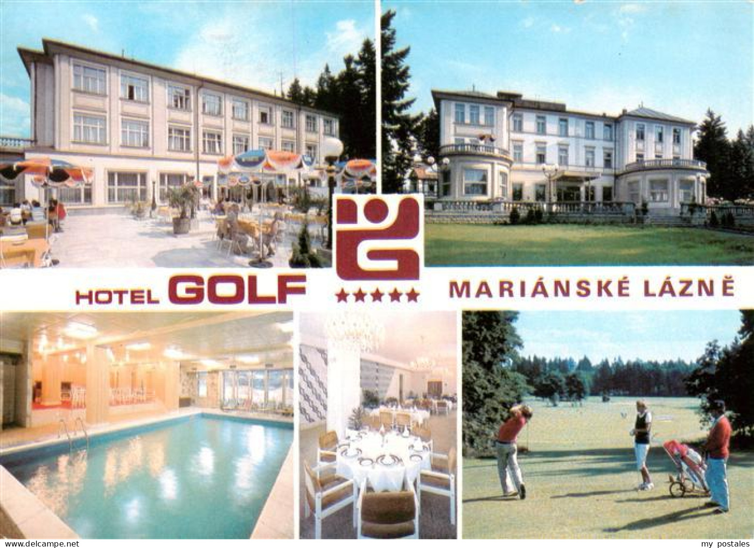 73901146 Marianske Lazne Marienbad CZ Hotel Golf Hallenbad Golfplatz  - Tchéquie