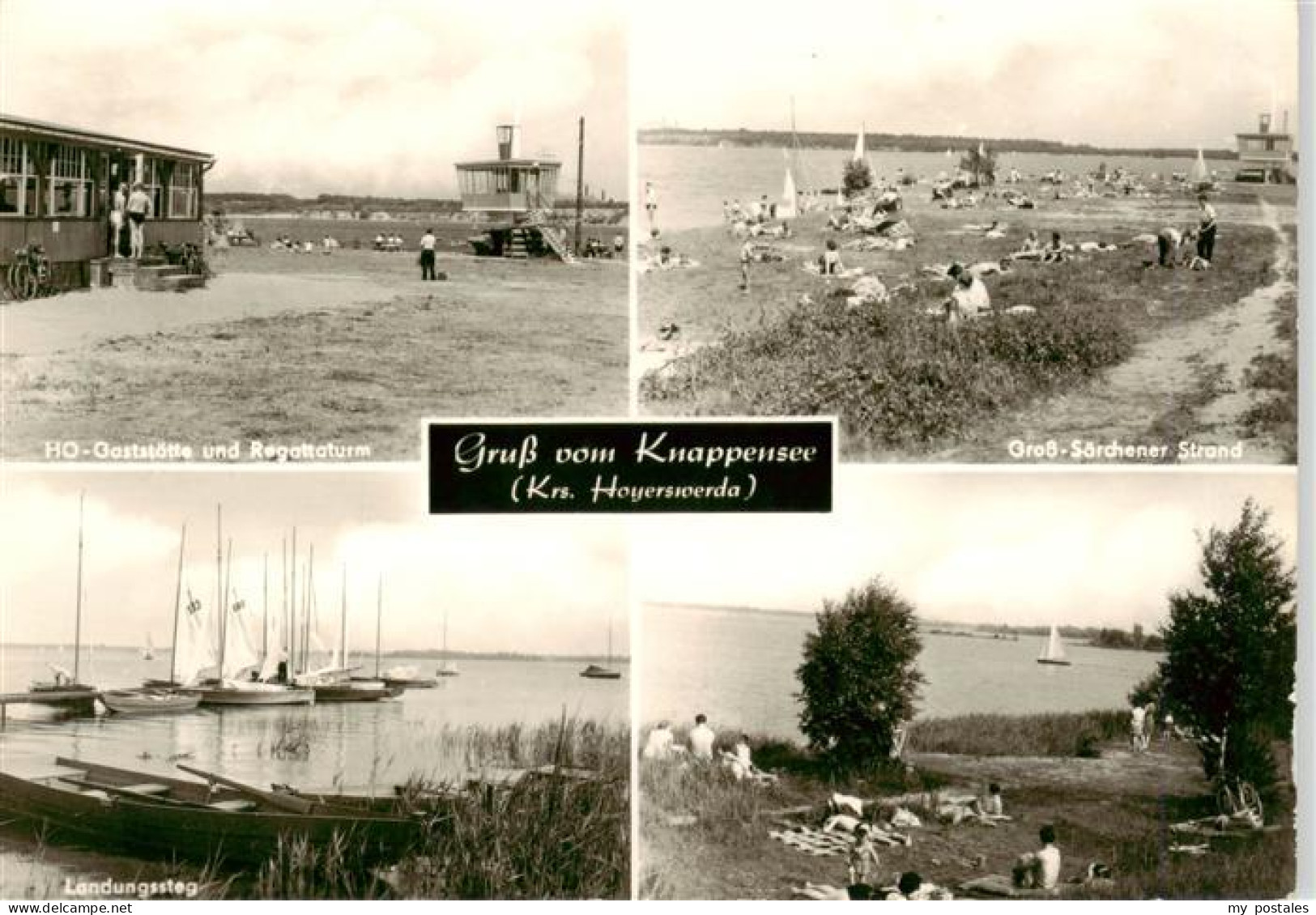 73901137 Knappensee Oberlausitz HOG Und Regattaturm Gross Soerchener Strand Land - Lohsa