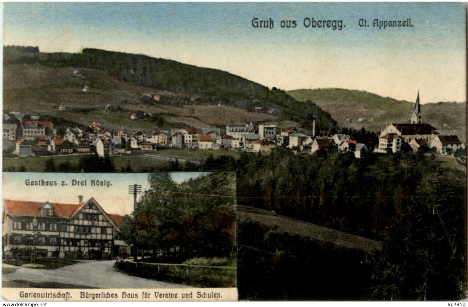 Gruss Aus Oberegg - Gasthaus Z Drei König - Oberegg