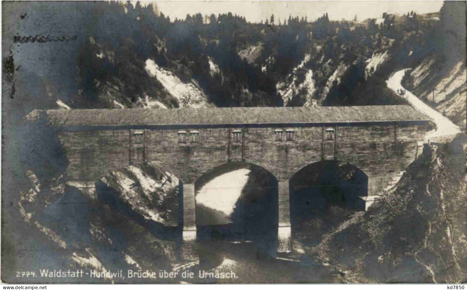 Waldstatt Hundwil - Brücke über Die Urnäsch - Autres & Non Classés