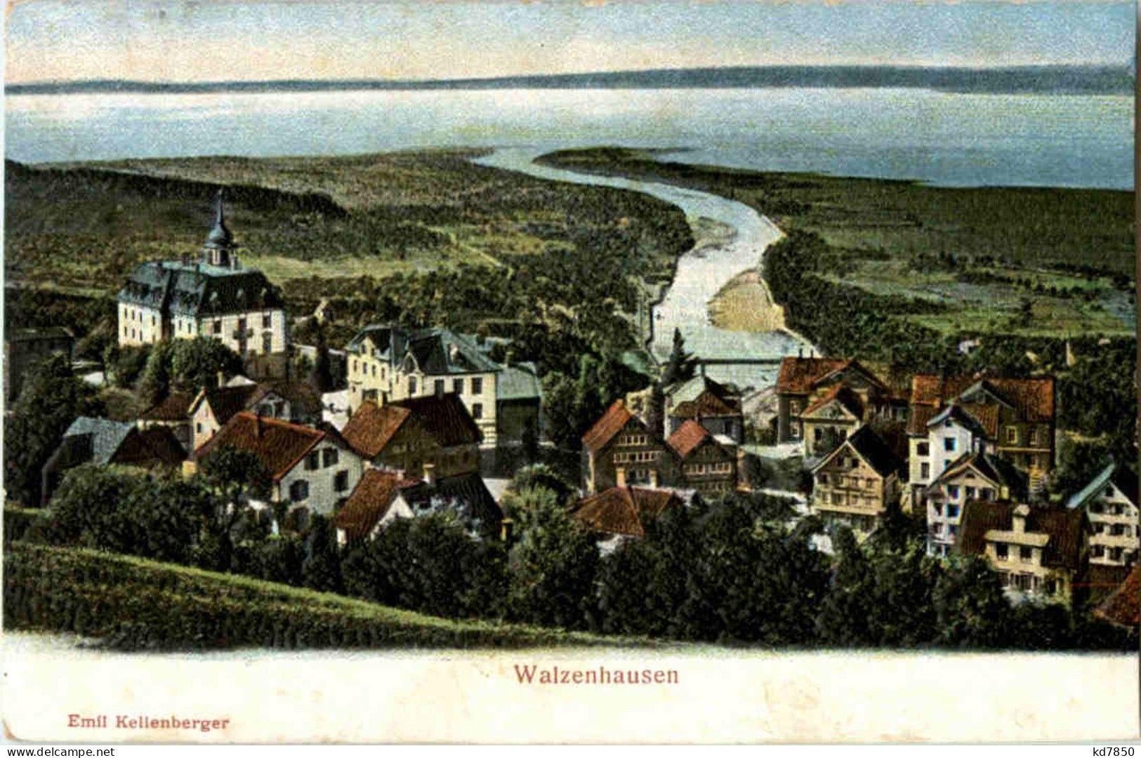 Walzenhausen - Prägekarte - Walzenhausen