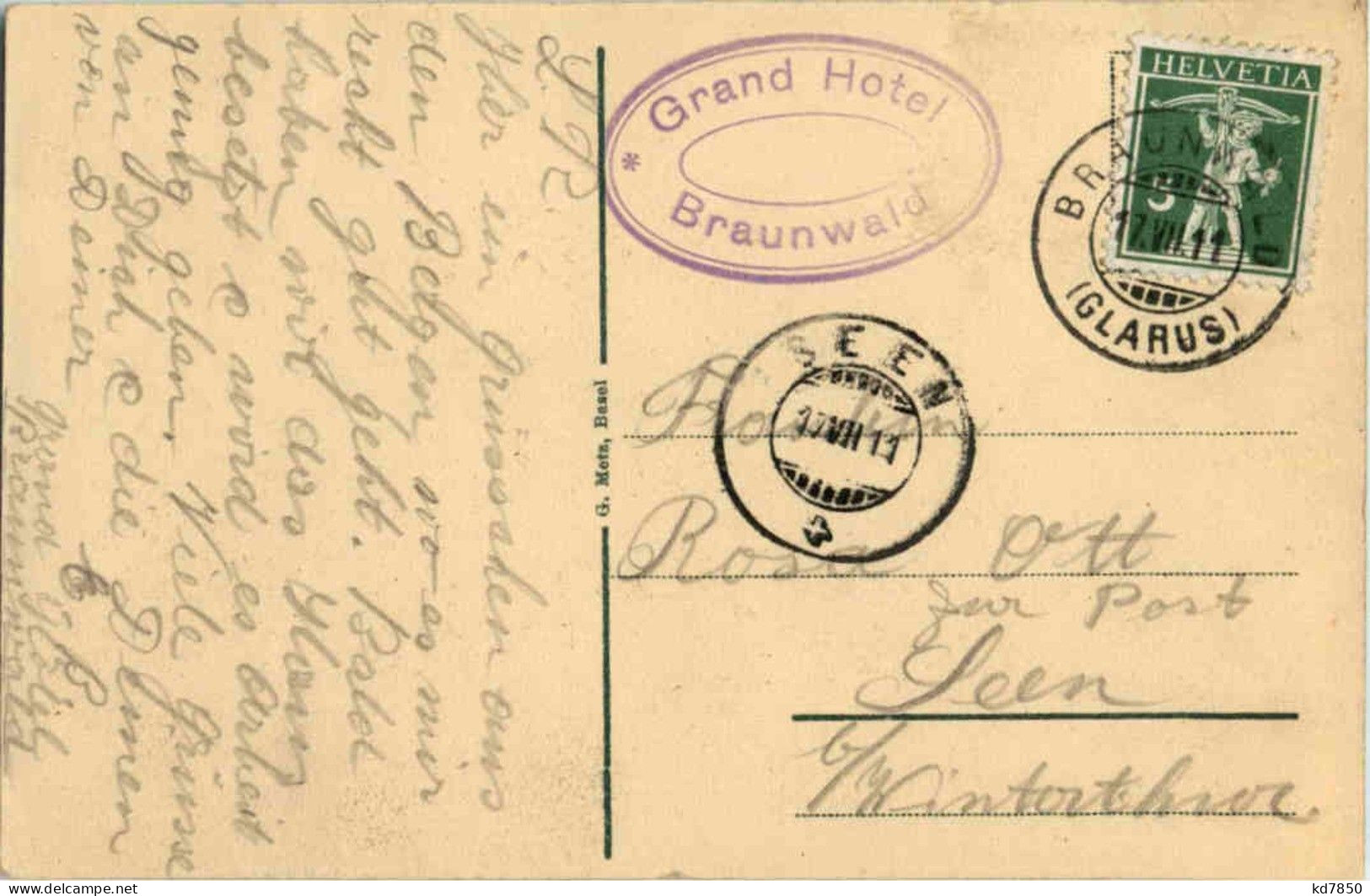 Braunwald - Grand Hotel - Other & Unclassified