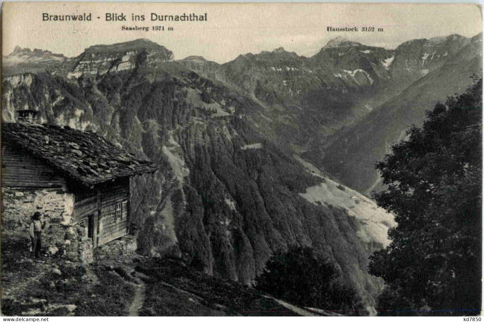 Braunwald - Blick Ins Durnbachthal - Autres & Non Classés