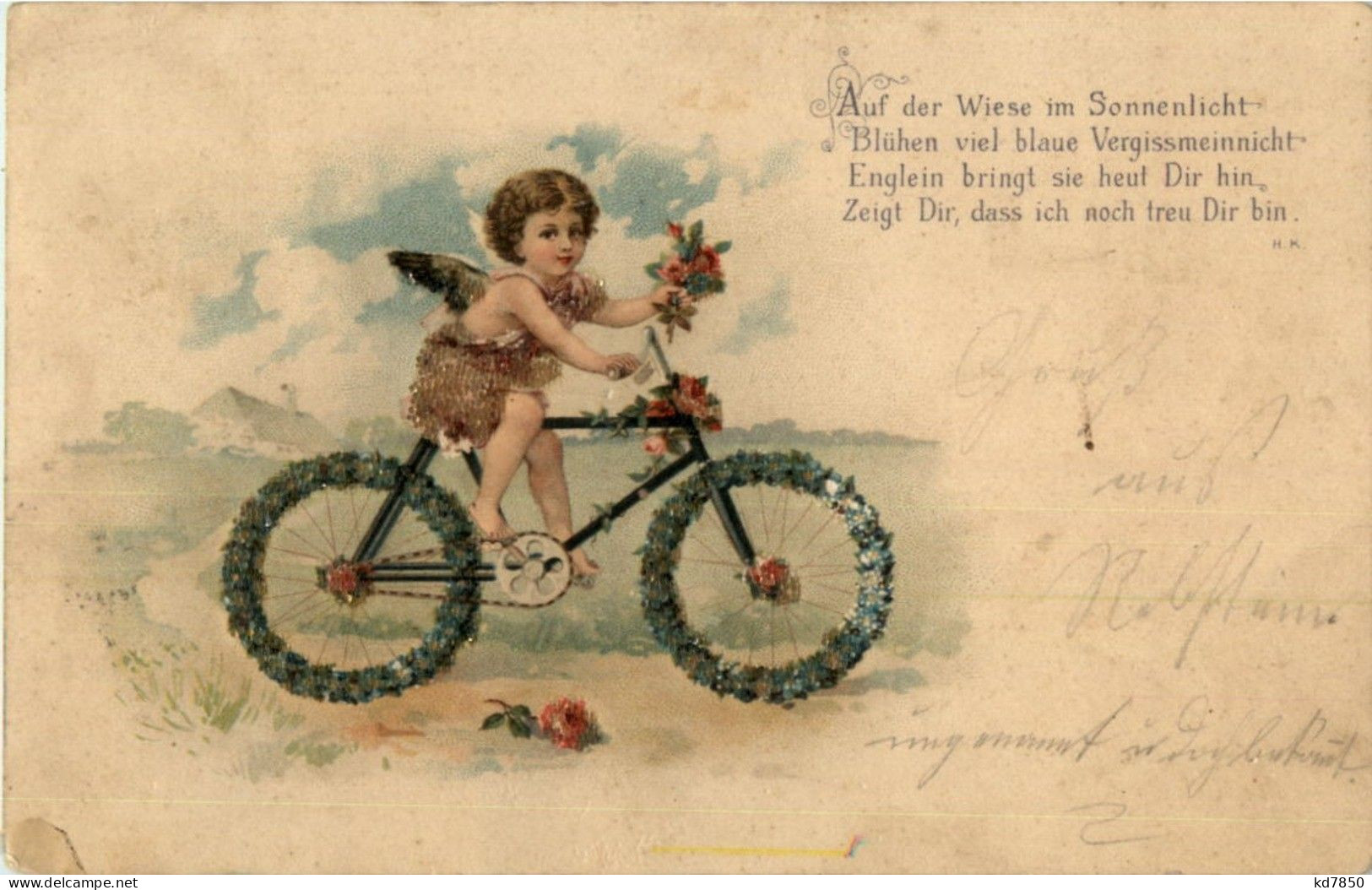 Engel Auf Fahrrad - Anges