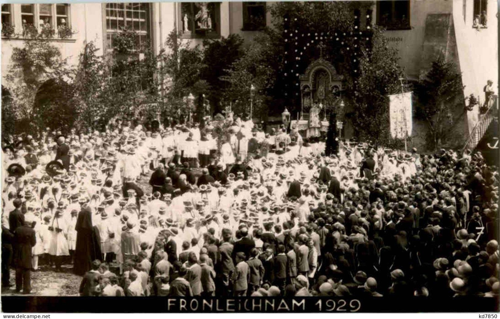 Wil - Fronleichnam 1929 - Wil