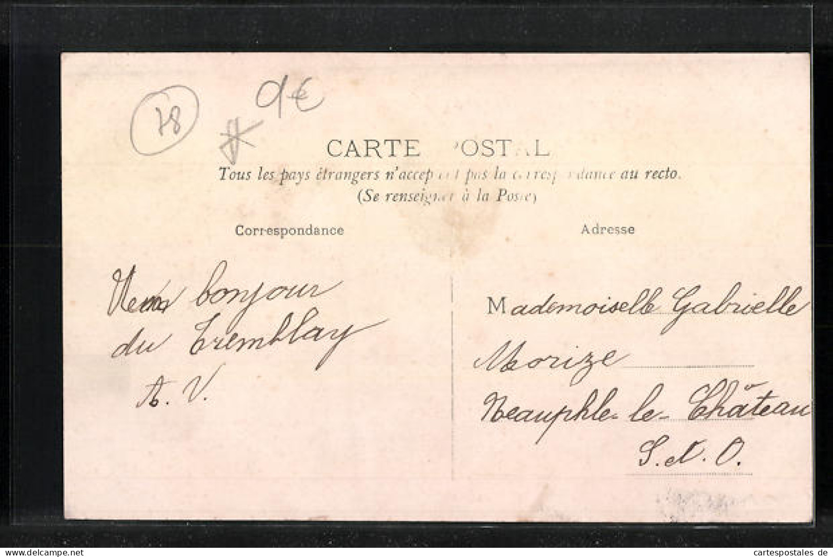 CPA Tremblay, Eglise Et Mairie  - Other & Unclassified