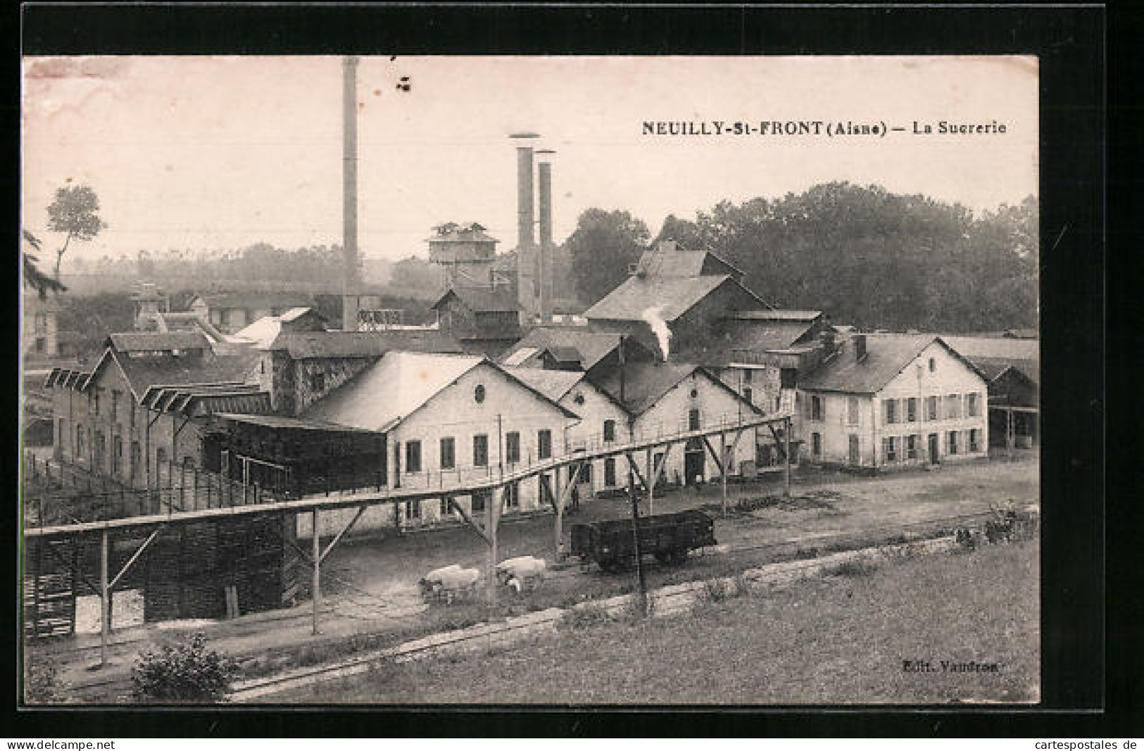 CPA Neuilly-St-Front, La Sucrerie  - Sonstige & Ohne Zuordnung