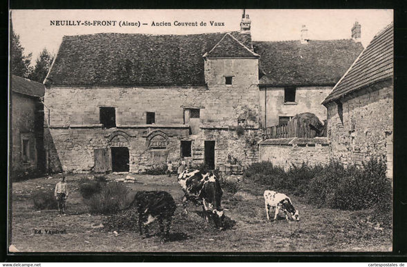 CPA Neuilly-St-Front, Ancien Couvent De Vaux  - Other & Unclassified