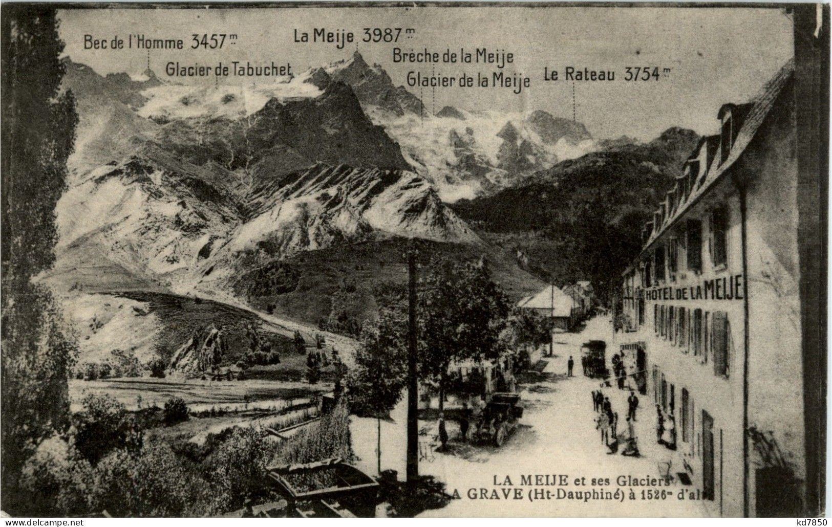 La Grave - La Meije Et Ses Glacier - Sonstige & Ohne Zuordnung