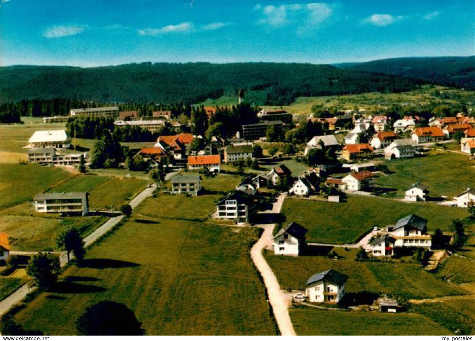 73901084 Hoechenschwand Fliegeraufnahme Hoechenschwand - Höchenschwand