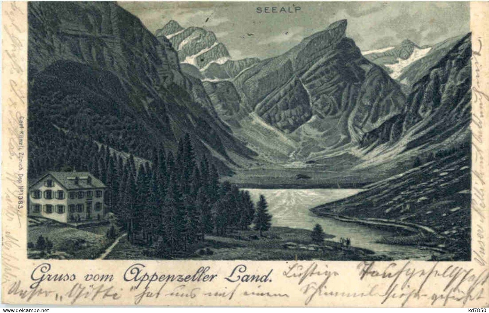 Gruss Vom Appenzeller Land - Seealpsee - Autres & Non Classés