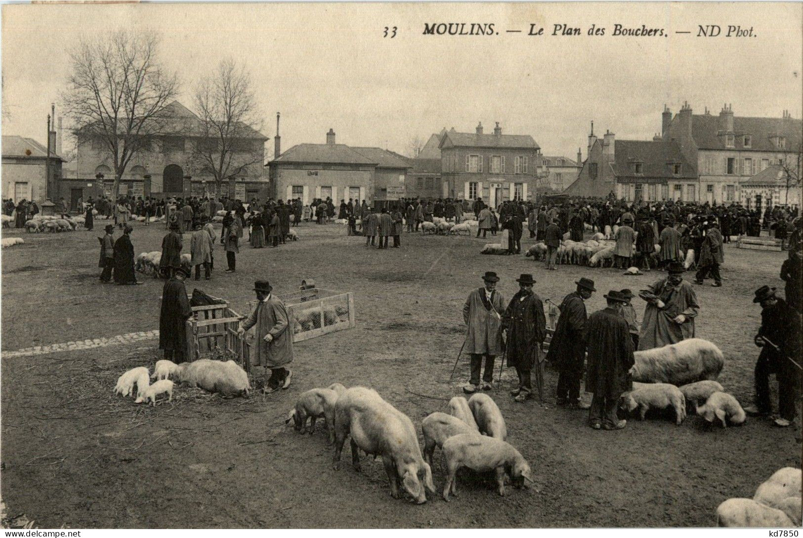 Moulins - Le Plan Des Bouchers - Moulins