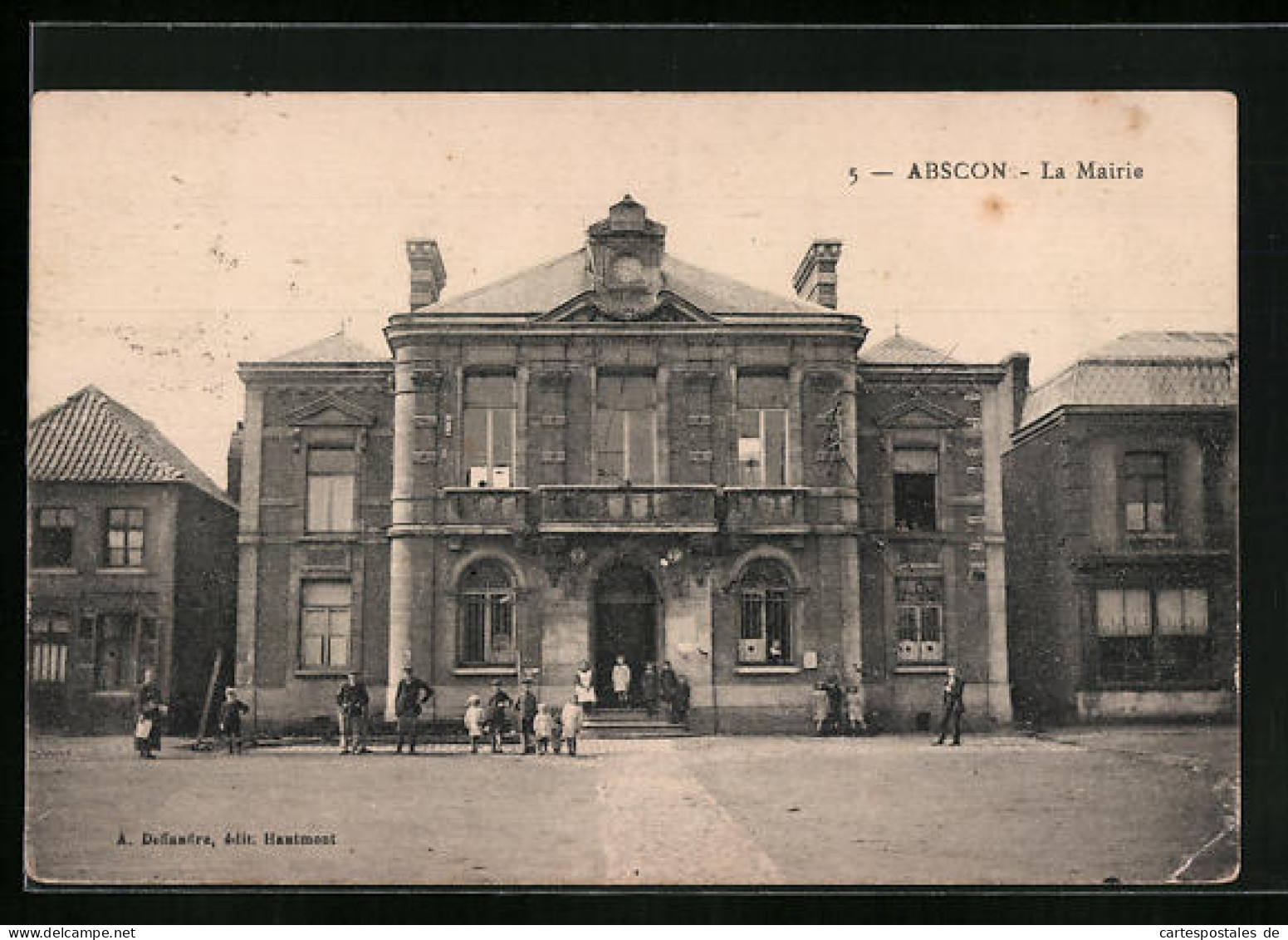 CPA Abscon, La Mairie  - Autres & Non Classés