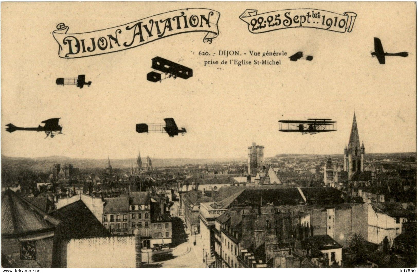 Dijon Aviation 1910 - Sonstige & Ohne Zuordnung