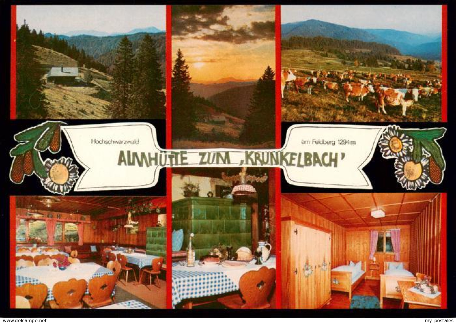 73901051 Feldberg 1450m Schwarzwald Almhuette Zum Krunkelbach Gastraeume Zimmer  - Feldberg