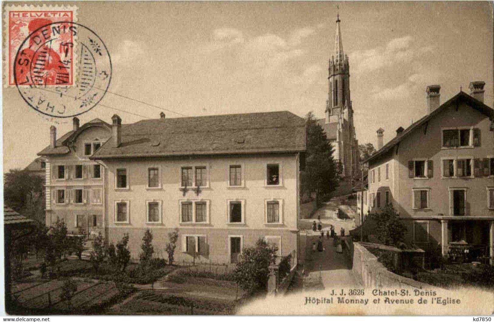 Chatel St. Denis - Hopital Monnay - Châtel-Saint-Denis