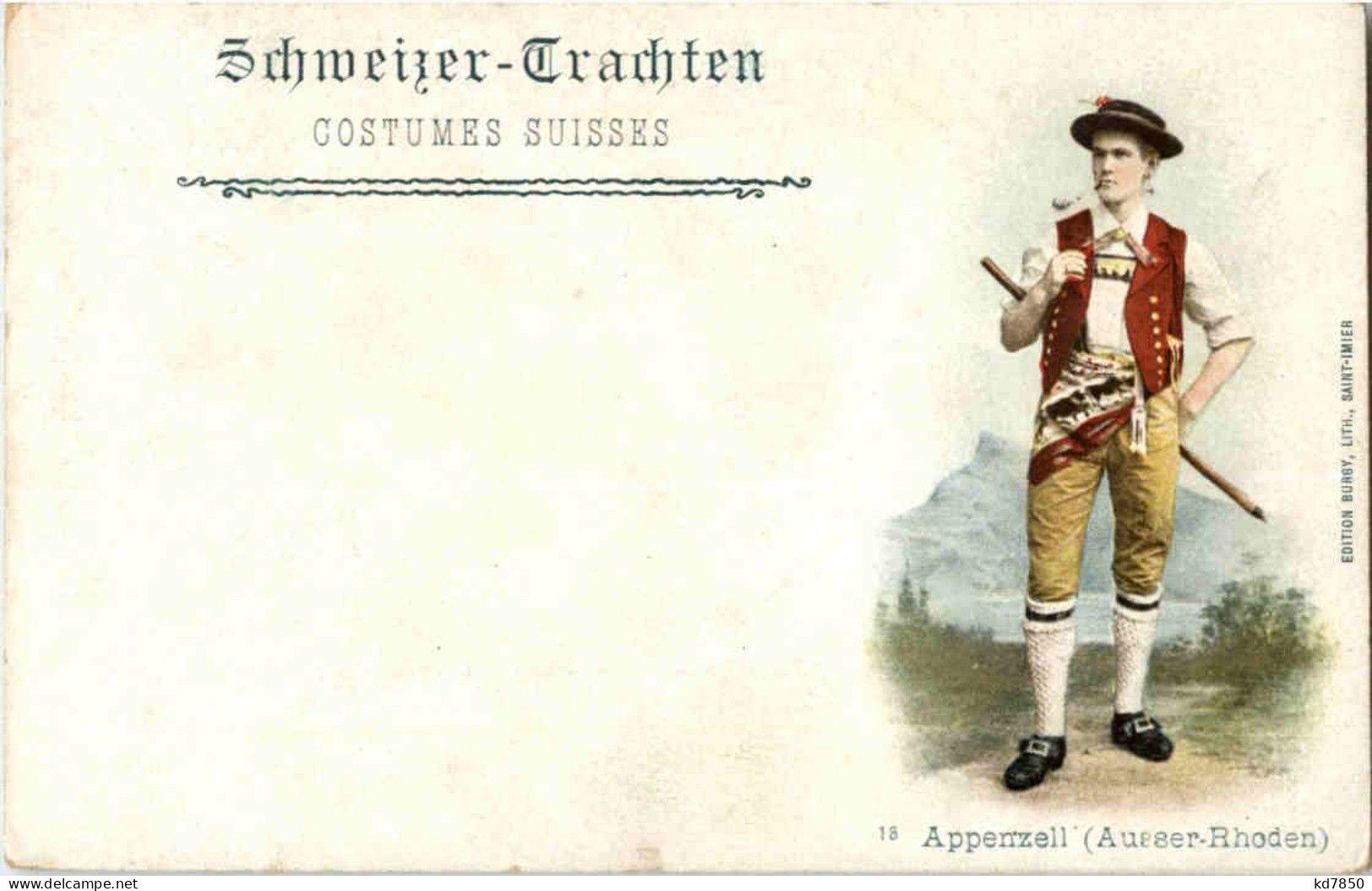 Appenzell Tracht - Autres & Non Classés