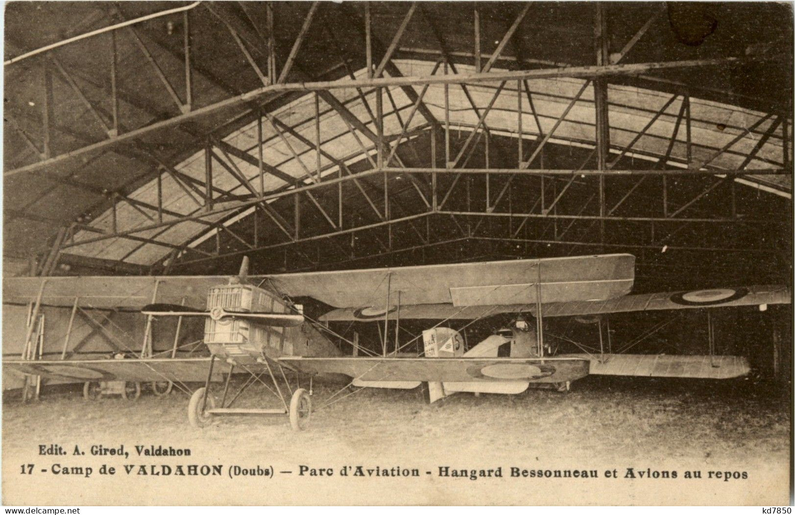Camp De Valdahon - Parc D Aviation - 1914-1918: 1ère Guerre