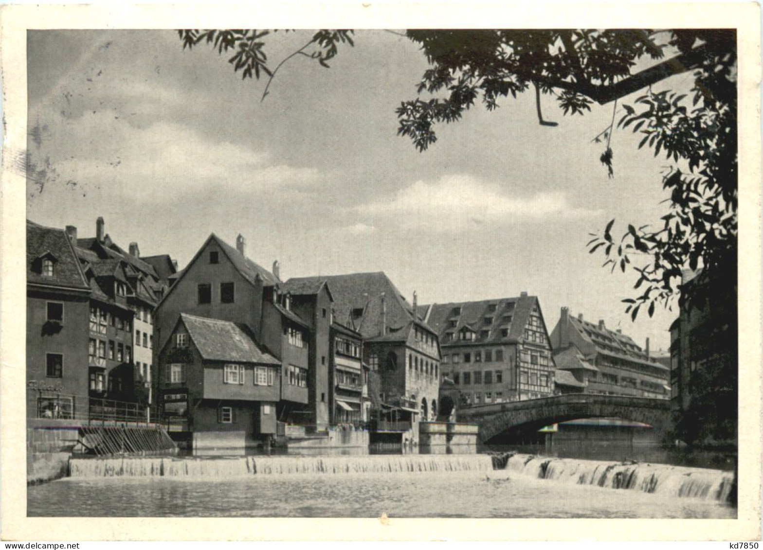 Nürnberg - Pegnitzpartie Mit Fleischbrücke - Nürnberg