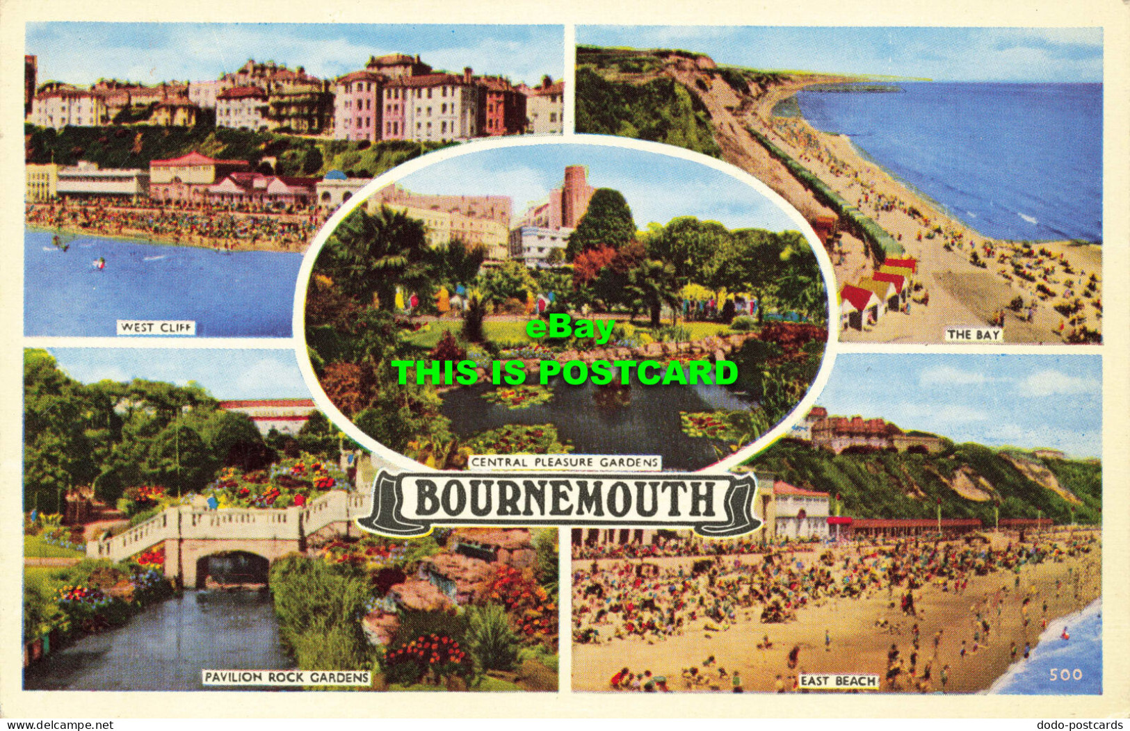 R566100 Bournemouth. 500. Multi View - World