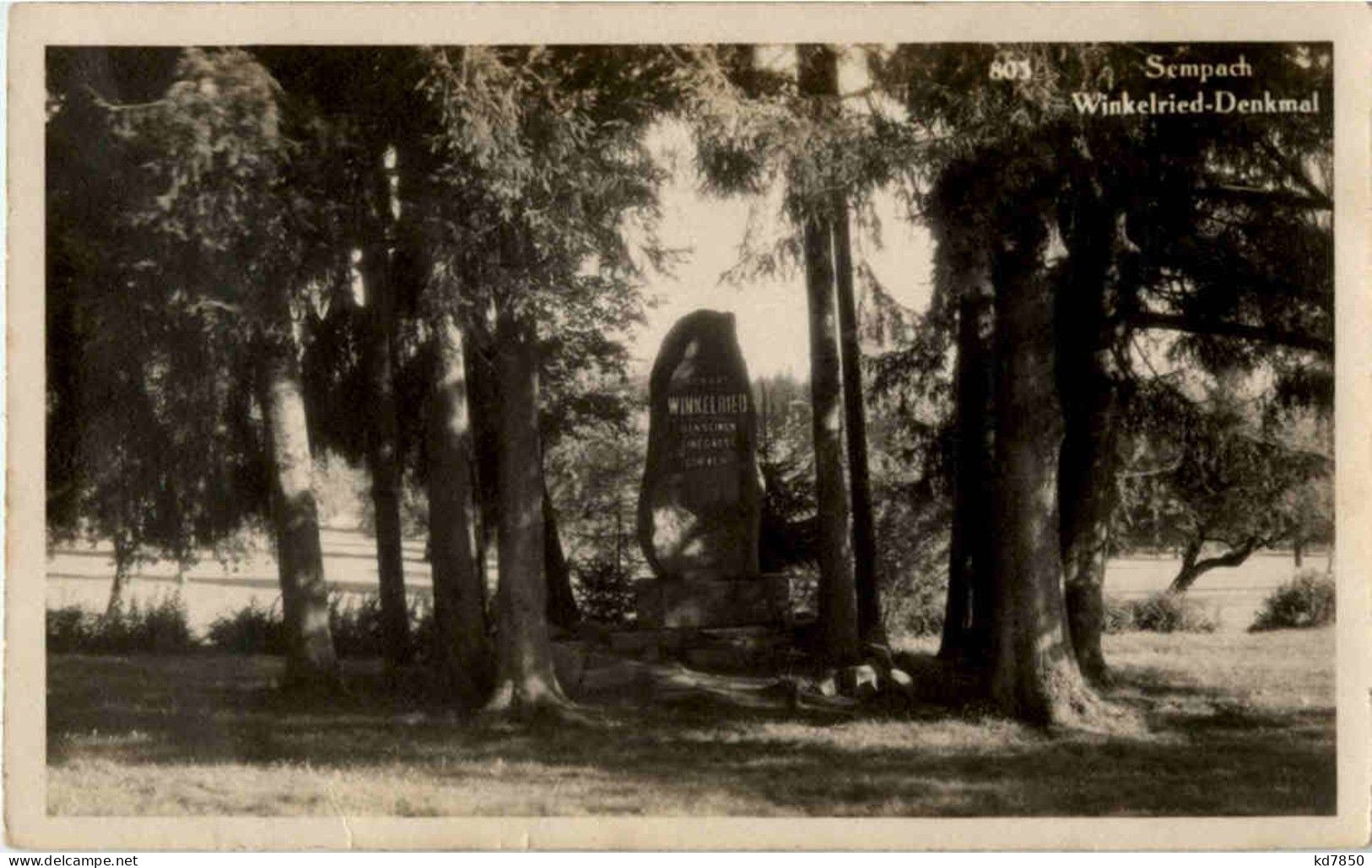 Sempach - Winkelried Denkmal - Sempach