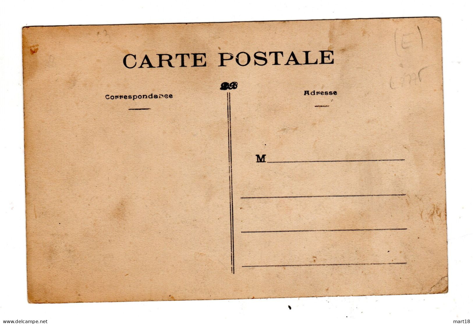 Carte Postale - ANZAT-le-LUGUET (63) - Une Bourrée - (Issoire) Hôte Ferrandier - - Autres & Non Classés