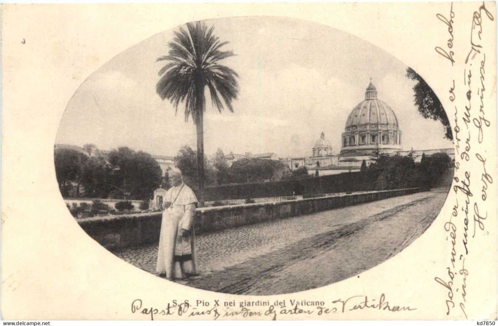 Pio X Nei Giardini Del Vaticano - Päpste