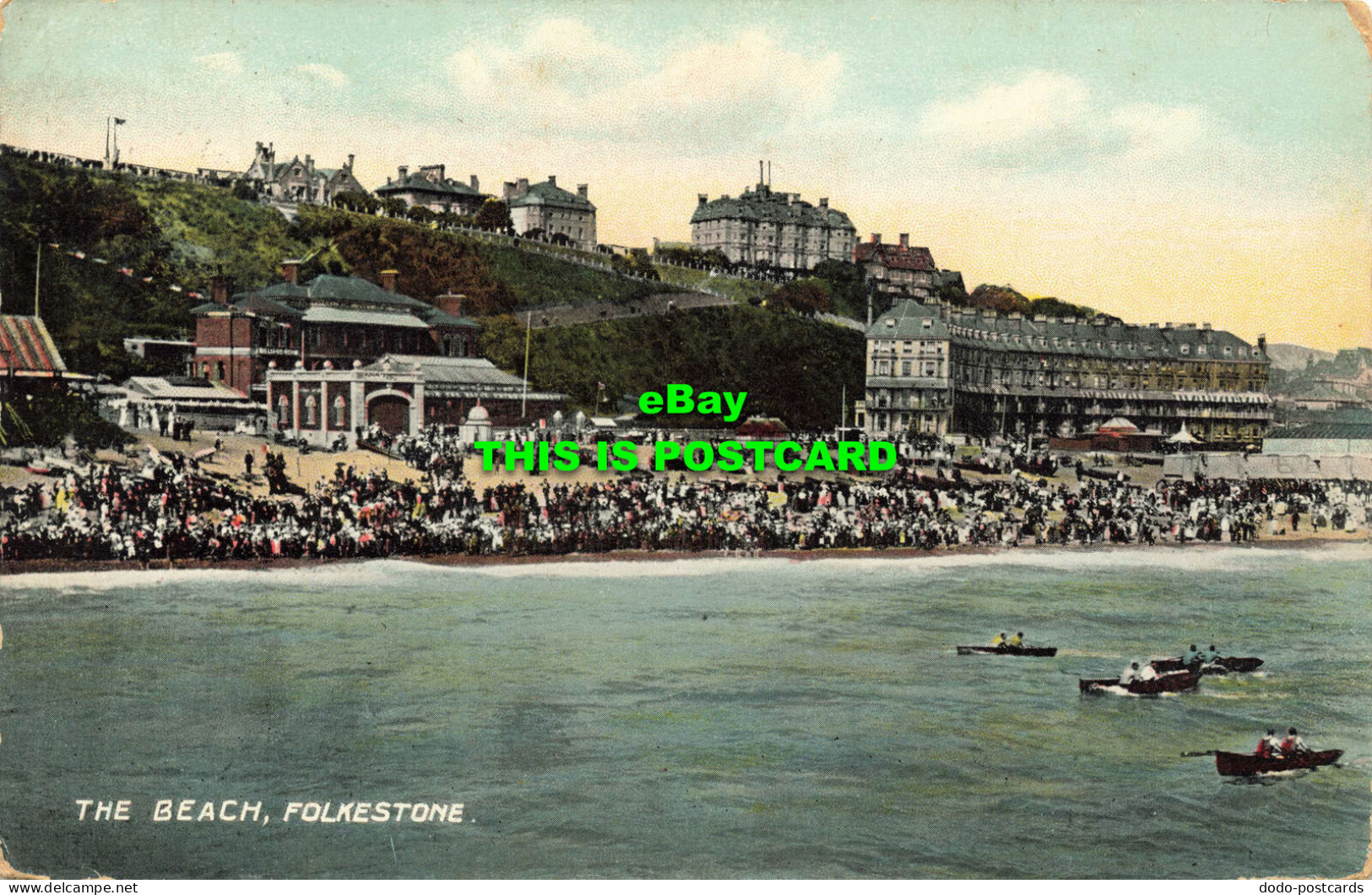 R566764 Beach. Folkestone. Uptons Up To Date Series. 1911 - World