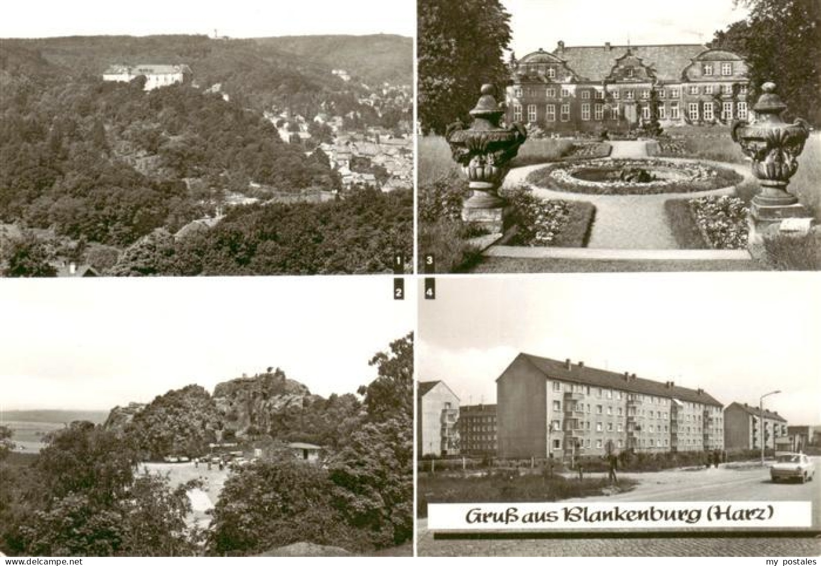 73901023 Blankenburg Harz Ehem Schloss Burgruine Regenstein Kleines Schloss Sied - Blankenburg