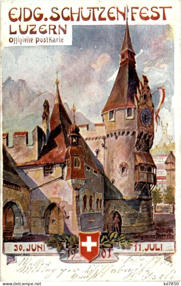 Luzern - Schützenfest 1901 - Luzern