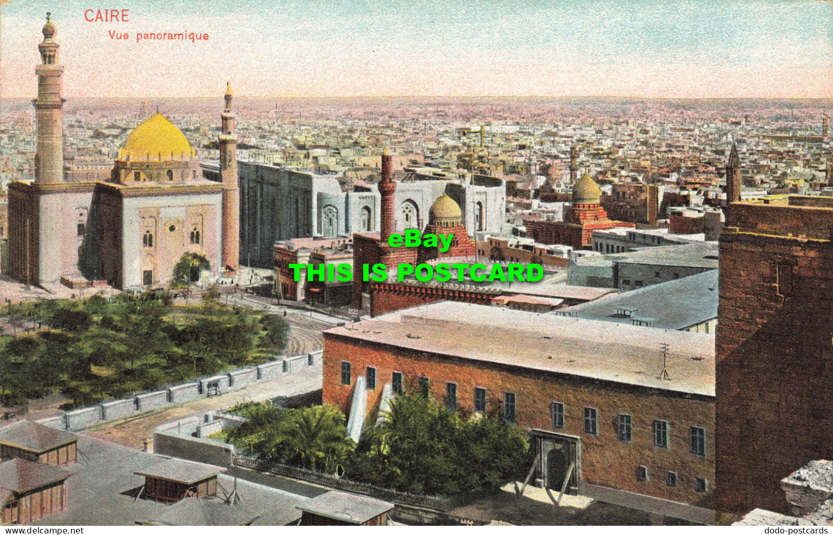 R566109 Caire. Vue Panoramique. Cairo Postcard Trust - World