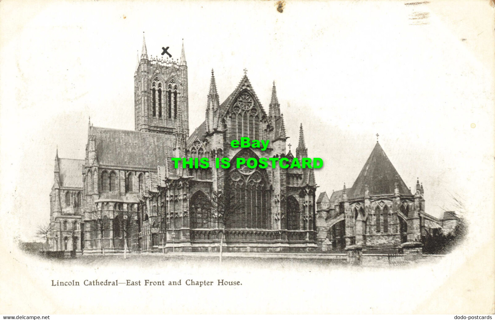 R566479 Lincoln Cathedral. East Front And Chapter House. Boots Pelham Series. 19 - World