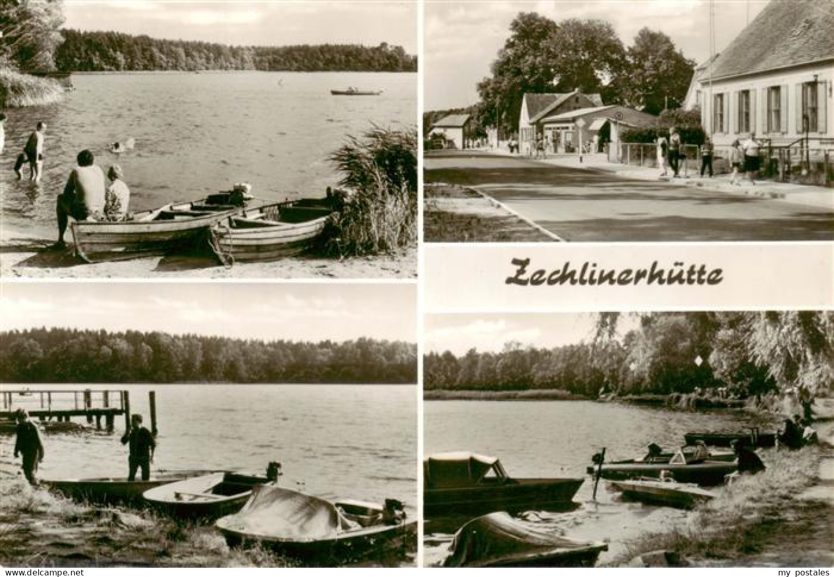 73901012 Zechlinerhuette Rheinsberg Strandpartien Promenade  - Zechlinerhütte