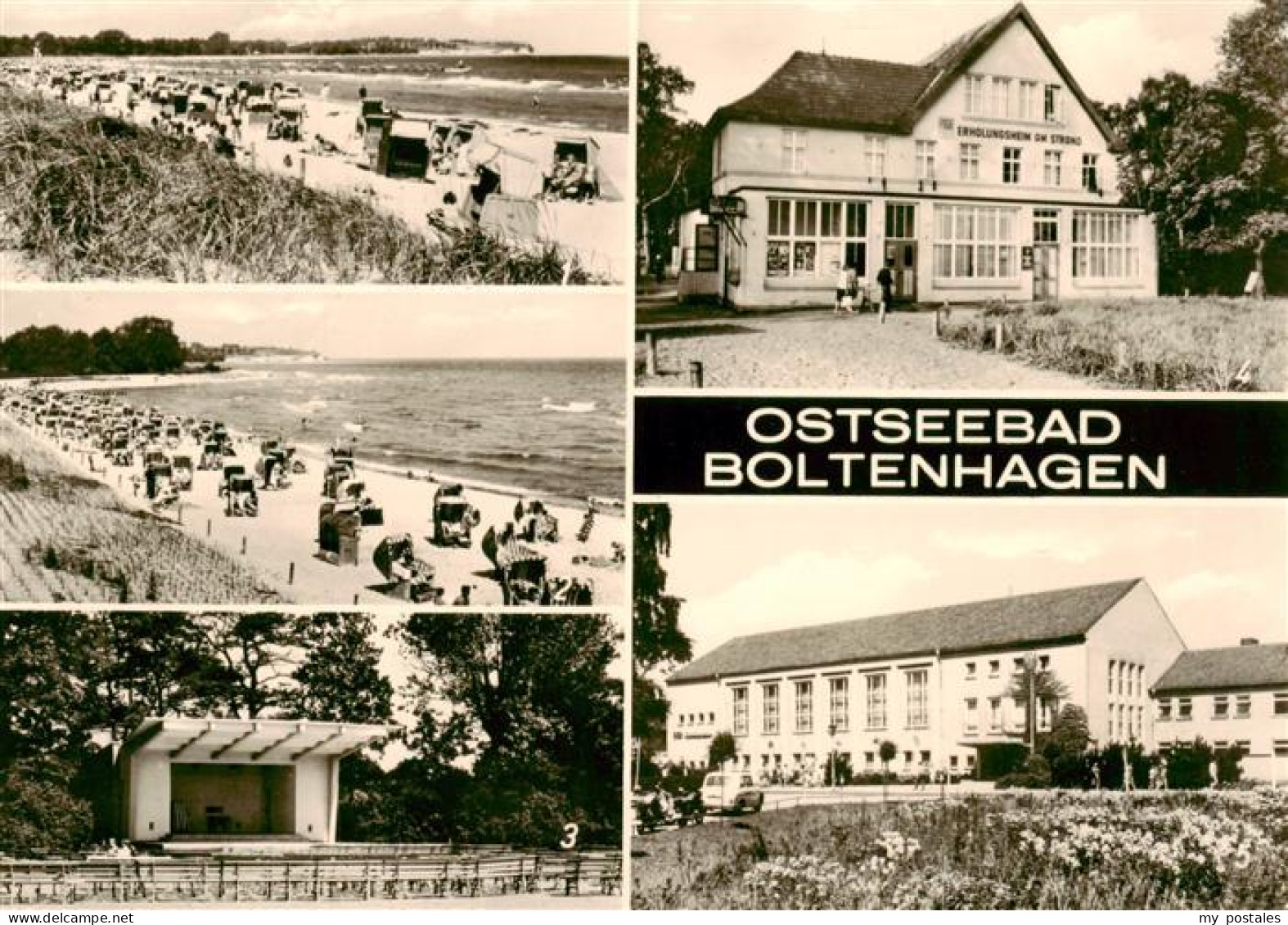 73901009 Boltenhagen Ostseebad Strand Freilichtbuehne FDGB Erholugsheim Am Stran - Autres & Non Classés